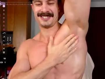 willyumx — William's Room #bigcock #uncut #muscle #gay #lovense #oil #mustache