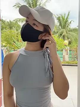 BabyThree_ — Masturbate in public garden 