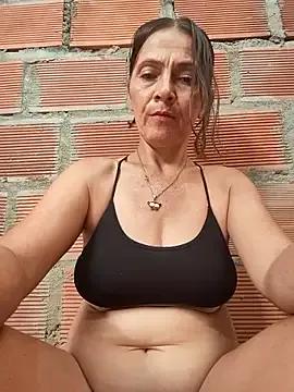 Crazy-Woman-Mature — naked and cum
